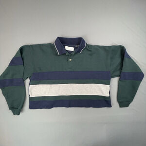 Cropped Vintage Rugby Polo